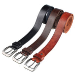 Washed vegetable tanned top layer cowhide belt - Heritage cosmetics and beauty care