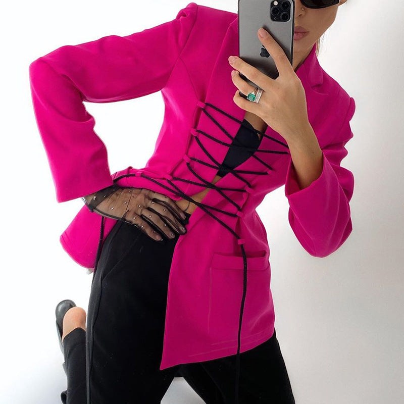 Long sleeve bandage Blazer - Heritage cosmetics and beauty care