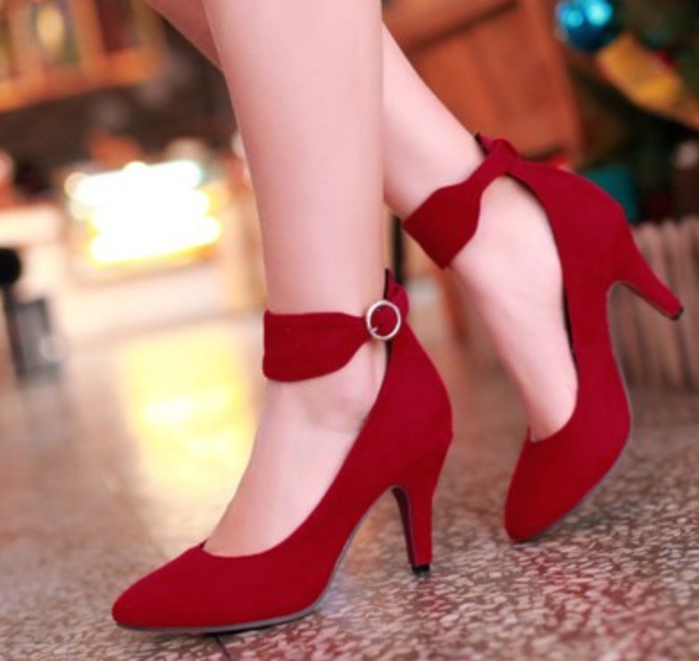 Women's shoes pointed high heels - Heritage cosmetics and beauty care