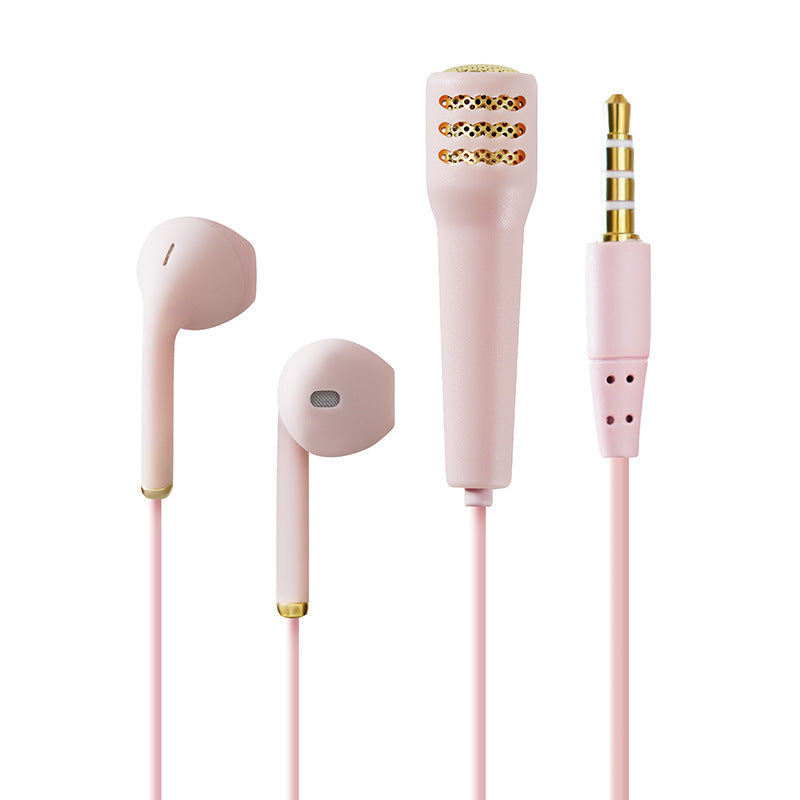 Wired mini earphone with microphone Heritage cosmetics and beauty care