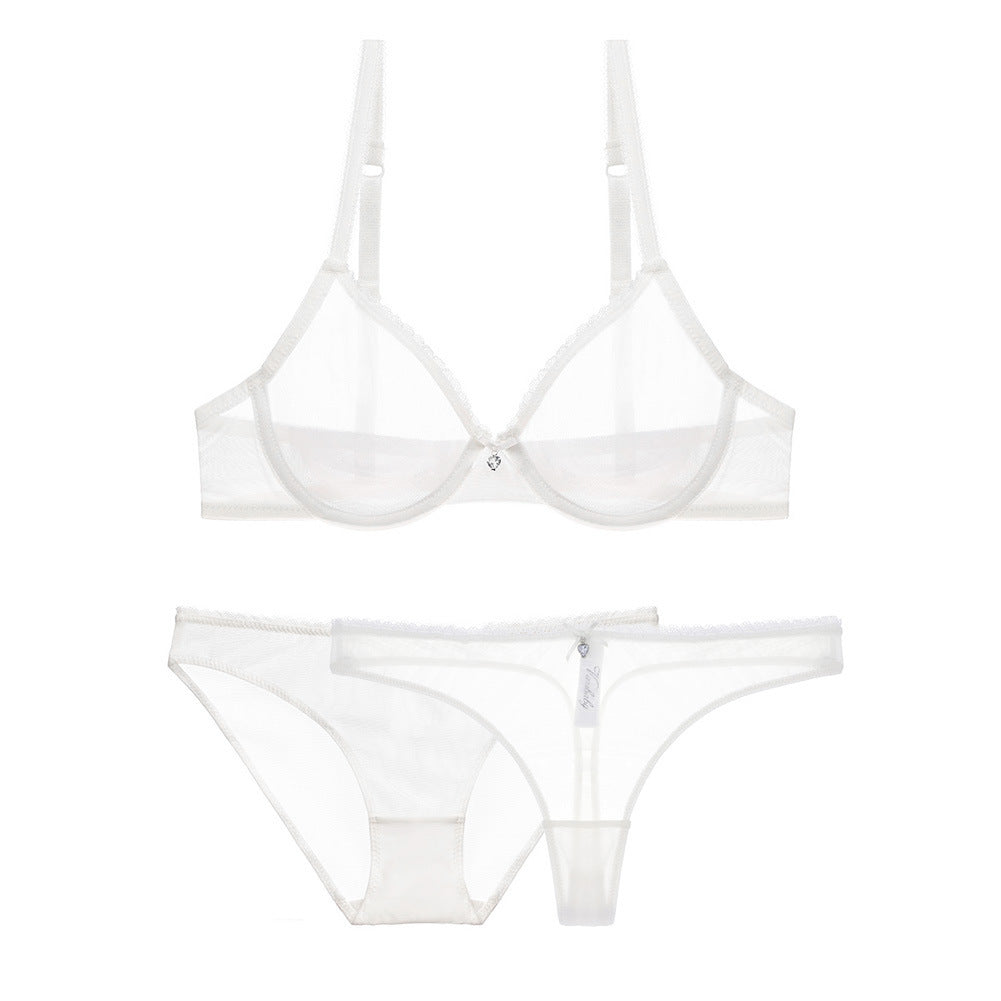 Transparent mesh bra set - Heritage cosmetics and beauty care