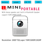 1080P HD portable projector