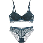 Cutout lace bra set - Heritage cosmetics and beauty care