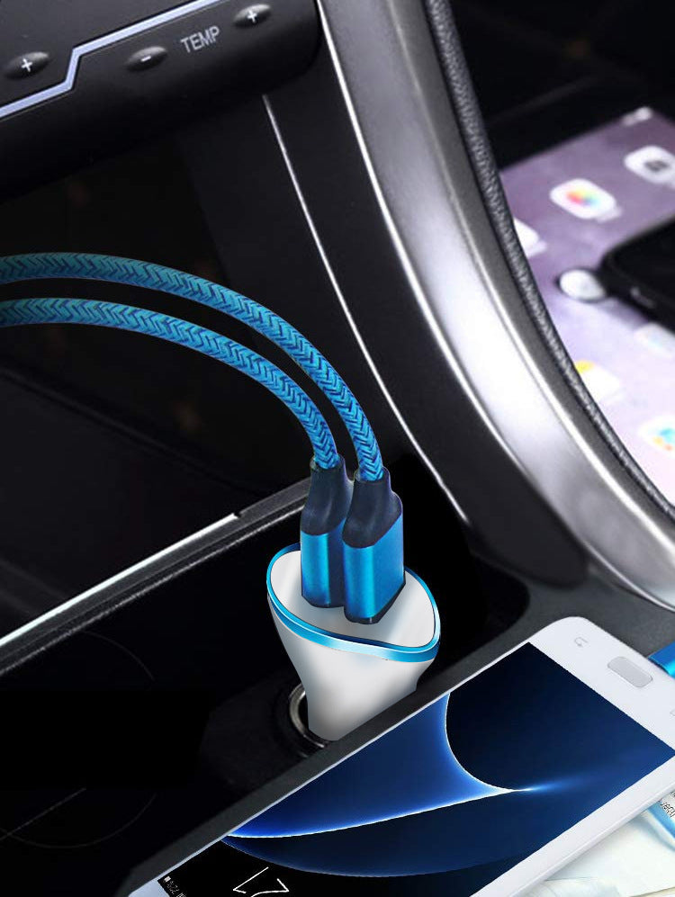 Car charger with dual USB Heritage cosmetics and beauty care