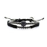 Men Anklet Bracelets Pendants Bangles Silver - Heritage cosmetics and beauty care