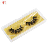 100% Mink Eyelashes 25mm Wispy Fluffy Fake Lashes - Heritage cosmetics and beauty care