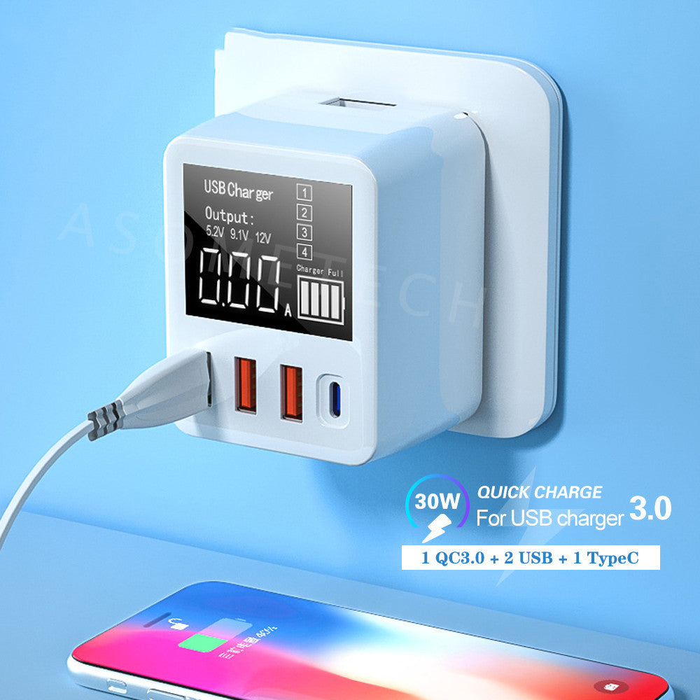 4-port charger travel charging head Heritage cosmetics and beauty care