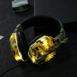 SY830MV camouflage glow earphone Heritage cosmetics and beauty care