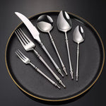 Stainless Steel Tableware Western Food Knife Fork Spoon Steak Knife Tableware - Heritage cosmetics and beauty care