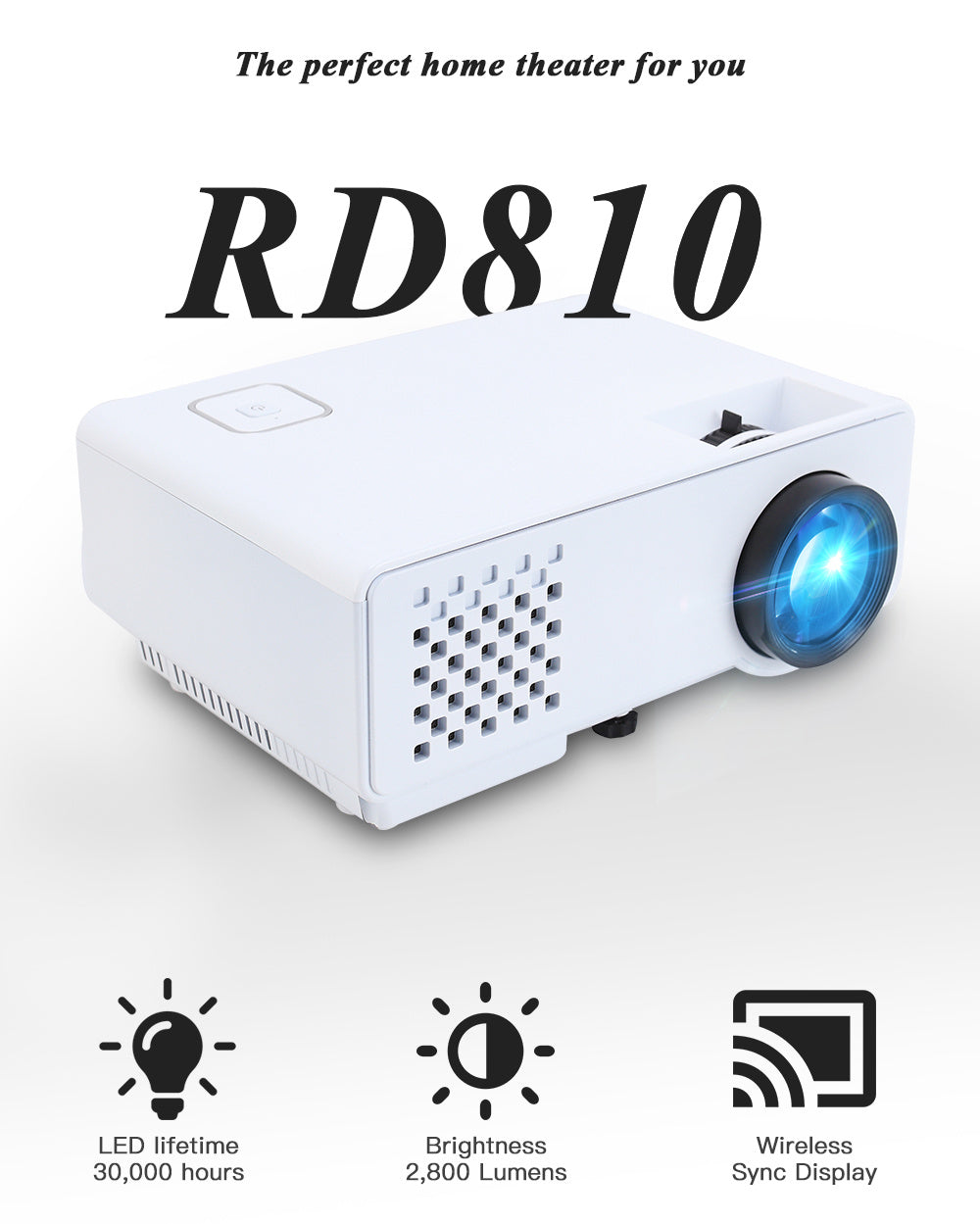 RD-810 projector - Heritage cosmetics and beauty care