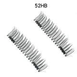 3D double magnet false eyelashes 24P double magnet false Mascara free magnetic false eyelash double magnet eyelashes - Heritage cosmetics and beauty care