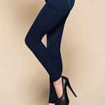 Women Leggings Plus size Faux Denim Jeans Leggings - Heritage cosmetics and beauty care