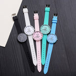 Cartoon Kids Quartz Watch Silicone Candy Color Student Watch Girls Clock Fashion Cat Watches Children Wristwatch Ladies Watch - Heritage cosmetics and beauty care