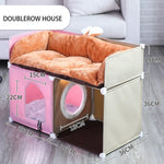 Winter Warm Pet House Double-Storey Pet Villa Fully Enclosed - Heritage cosmetics and beauty care