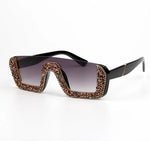 Rhinestone Square Sunglasses Heritage cosmetics and beauty care