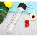 Glasses portable cups kids creative water bottles Korea lovely simple - Heritage cosmetics and beauty care