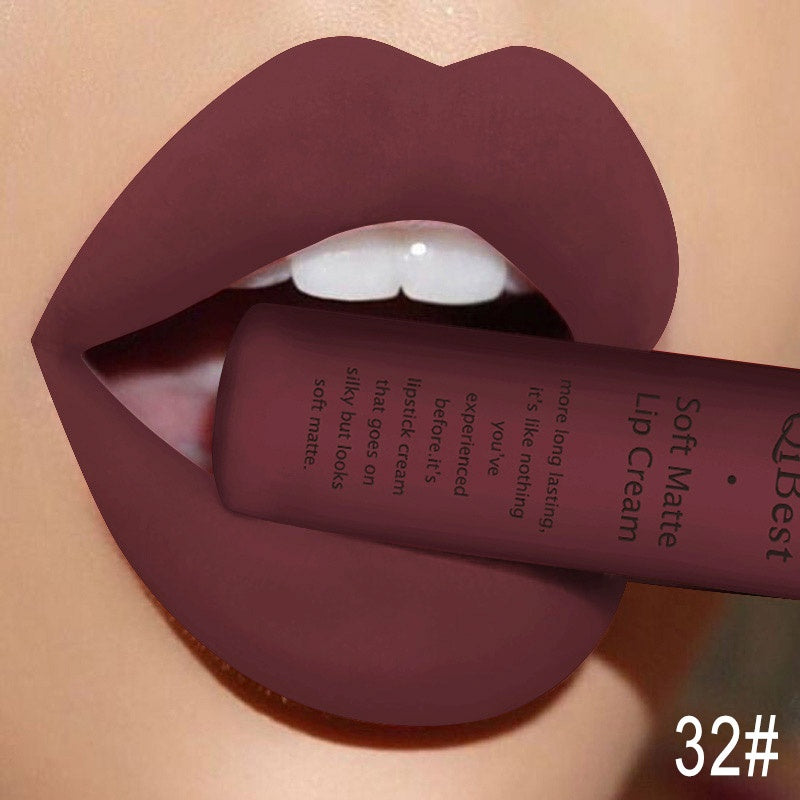 Qibest makeup brand matte lipstick - Heritage cosmetics and beauty care