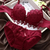 Sexy lace gathered bra set - Heritage cosmetics and beauty care