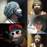 Halloween party spoof knit wool hats handmade beard men and women wig hats - Heritage cosmetics and beauty care