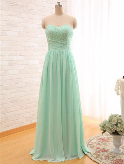 Three styles of bridesmaid dresses Heritage cosmetics and beauty care