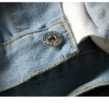 Casual denim jacket clothes - Heritage cosmetics and beauty care