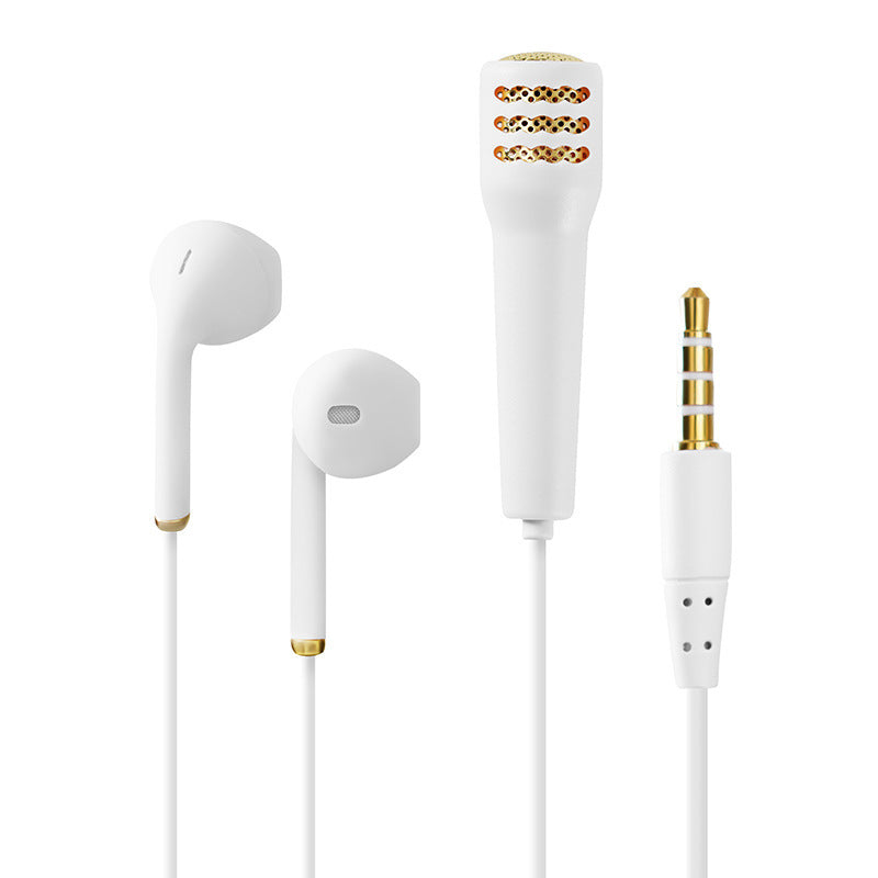 Wired mini earphone with microphone Heritage cosmetics and beauty care