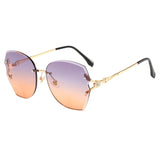 Women's frameless trimmed sunglasses - Heritage cosmetics and beauty care