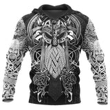 Viking Odin Best Viking Tattoo 3D Hoodies Men Women Hipster Streetwear Outfit Heritage cosmetics and beauty care