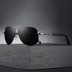 Retro metal polarized sunglasses - Heritage cosmetics and beauty care