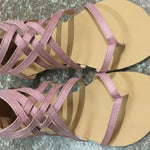 Criss Cross Sandals - Heritage cosmetics and beauty care