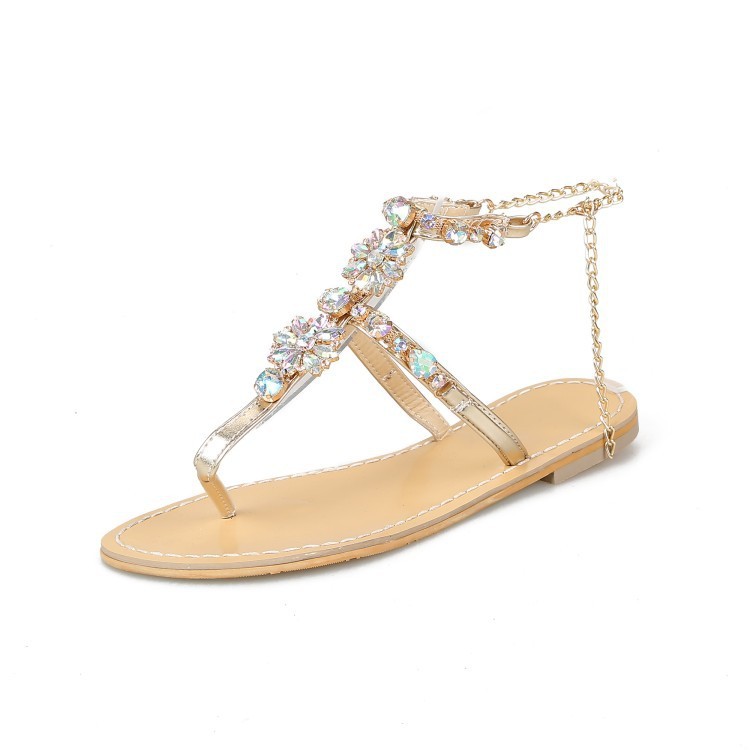 All-match crystal sandals - Heritage cosmetics and beauty care