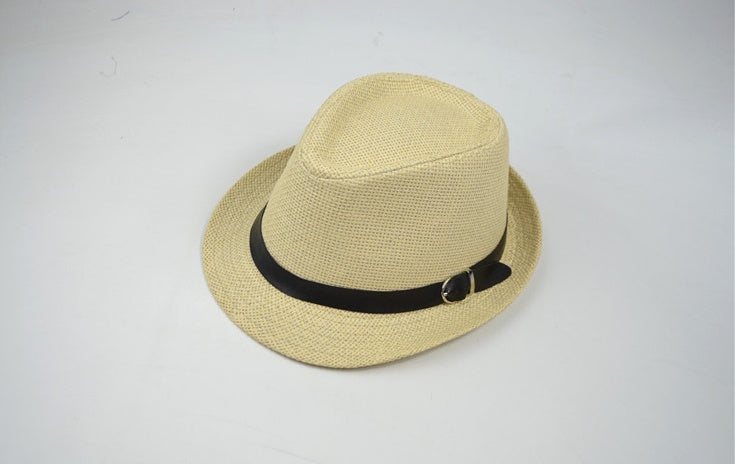 Summer hats men's summer casual trend hat female outdoor trip sunshade straw straw hats - Heritage cosmetics and beauty care