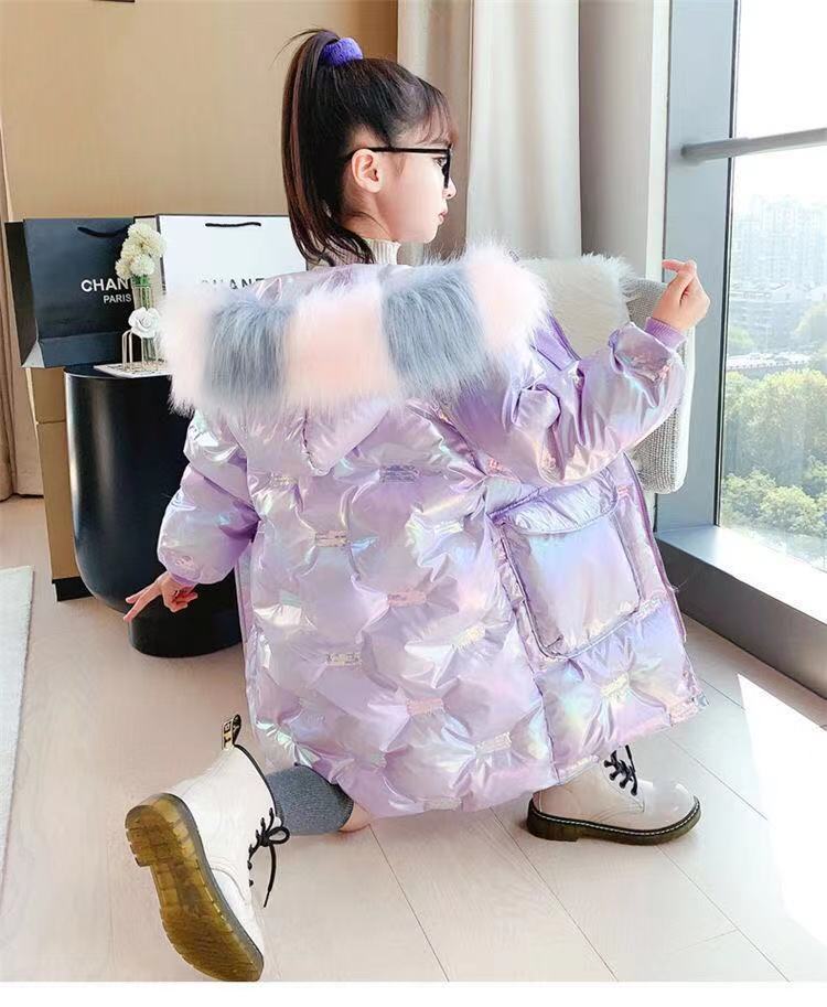 Children's Cotton Clothes Winter Disposable Girls Mid-length - Heritage cosmetics and beauty care