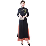 Women 's Fashion New Retro Women 's Embroidered Dress - Heritage cosmetics and beauty care