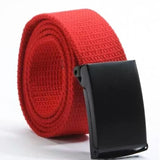 Candy-colored fashionable canvas belts for men and women - Heritage cosmetics and beauty care