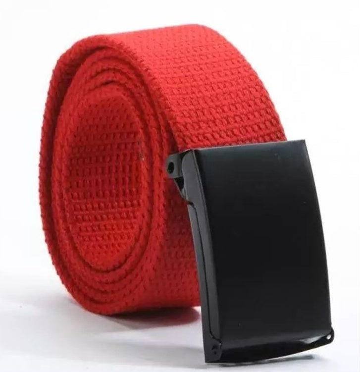 Candy-colored fashionable canvas belts for men and women - Heritage cosmetics and beauty care