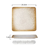 Ceramic Tableware Square Square Plate Dish - Heritage cosmetics and beauty care