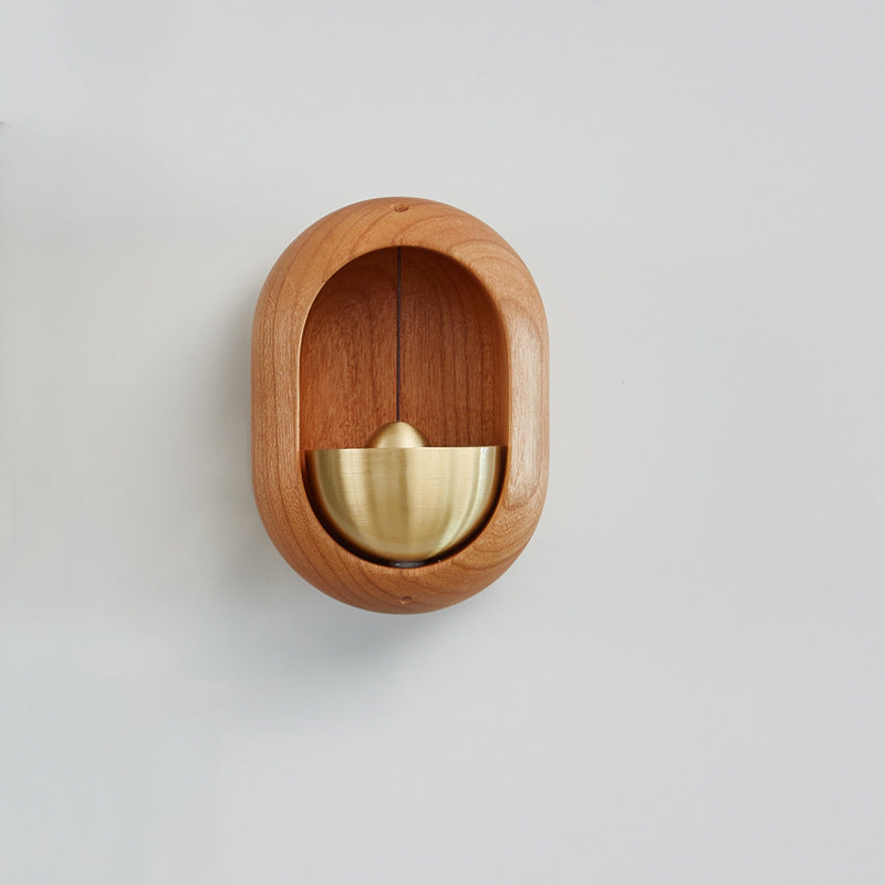 Wooden Magnetic Suction Door Bell Pendant - Heritage cosmetics and beauty care