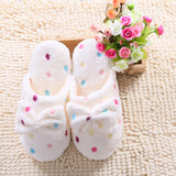 Bowknot cotton slippers - Heritage cosmetics and beauty care