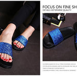 Studded sequin slippers - Heritage cosmetics and beauty care