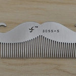 Stainless Steel Beard & Hair Combs - Heritage cosmetics and beauty care