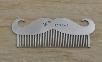 Stainless Steel Beard & Hair Combs - Heritage cosmetics and beauty care