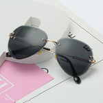 Ladies fashion gradient sunglasses - Heritage cosmetics and beauty care