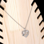 MOM Mother Love Hollow Alloy Necklace - Heritage cosmetics and beauty care