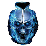 All kinds of fancy scary skull print hoodies - Heritage cosmetics and beauty care