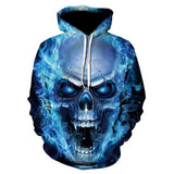 All kinds of fancy scary skull print hoodies - Heritage cosmetics and beauty care