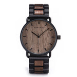 Retro style waterproof men's wooden watch - Heritage cosmetics and beauty care