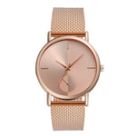 Compatible with Apple, Hot Fashion Simple Style New Ladies Hook Buckle Alloy Watches Women Wristwatch Quartz Female Clock Gifts Relogios Feminino - Heritage cosmetics and beauty care