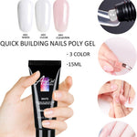 3 Color Polygel Pack  Mold Tips - Heritage cosmetics and beauty care