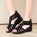 Fishbill wedge sandals - Heritage cosmetics and beauty care